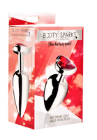 Booty Sparks Red Heart Large Anal Plug