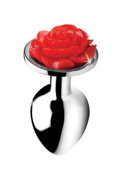 Booty Sparks Red Rose Anal Plug