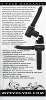 Evolved Too Hot To Handle Vibrating Suction Dildo Machine