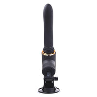 Evolved Too Hot To Handle Vibrating Suction Dildo Machine