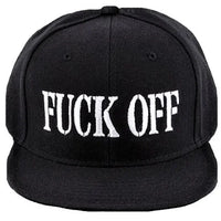 FUCK OFF Snapback Baseball Cap
