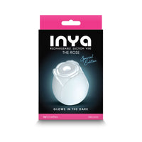 Inya Glow In The Dark White Rose