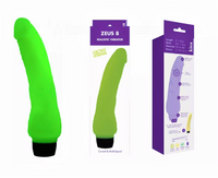 Kinx Zeus 8 Glow In The Dark Realistic Vibrator