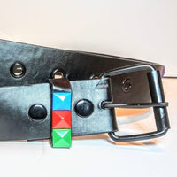 LGBTQ Pride Rainbow Pyramid Belt