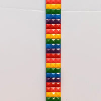 LGBTQ Pride Rainbow Pyramid Belt