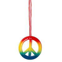 LGBTQ Pride Peace Necklace