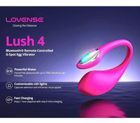 Lovense Lush 4 G-Spot Egg Vibrator