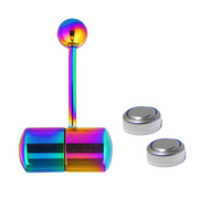 Rainbow Vibrating Tongue Ring
