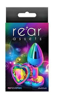 Rear Assets Multicolor Heart Anal Plug