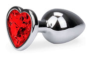 Booty Sparks Red Heart Large Anal Plug