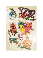 Easy Rider X-Rated Temporary Tattoos