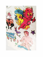 Easy Rider X-Rated Temporary Tattoos