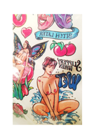 Easy Rider X-Rated Temporary Tattoos