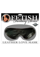 Fetish Fantasy Series Leather Love Mask Blindfold