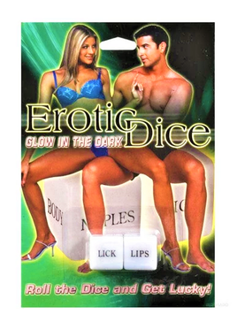 Erotic Glow In The Dark Sex Dice