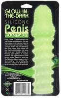 Glow In The Dark Silicone Penis Extension